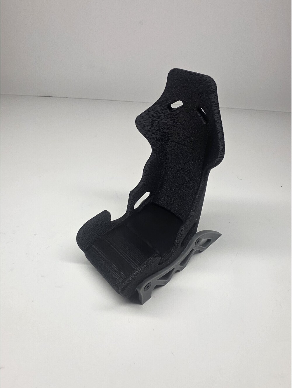 3D Printed Phone Holder / Stand Gaming Racing Chair 5" Black